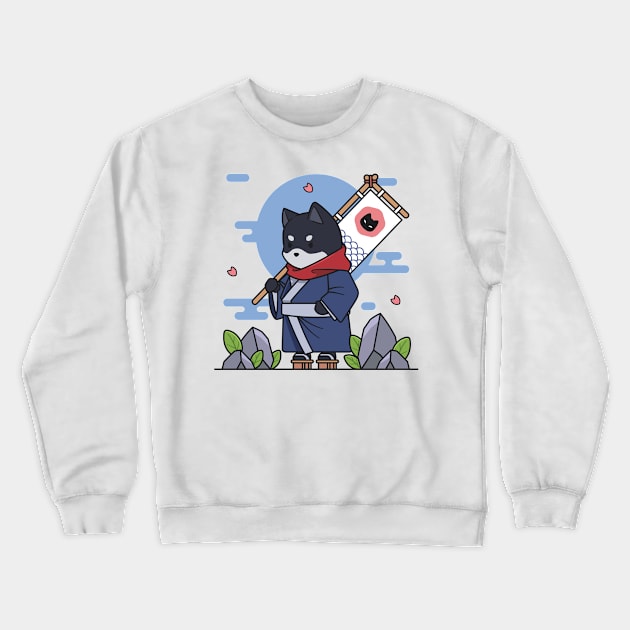 Kawaii Japanese Art Crewneck Sweatshirt by DDP Design Studio